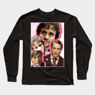 Silly Hannigram Collage Long Sleeve T-Shirt